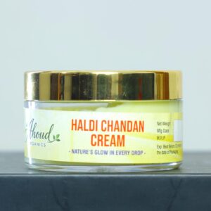 Haldi Chandan Night Cream with turmeric and sandalwood inspired ingredients for overnight skin care